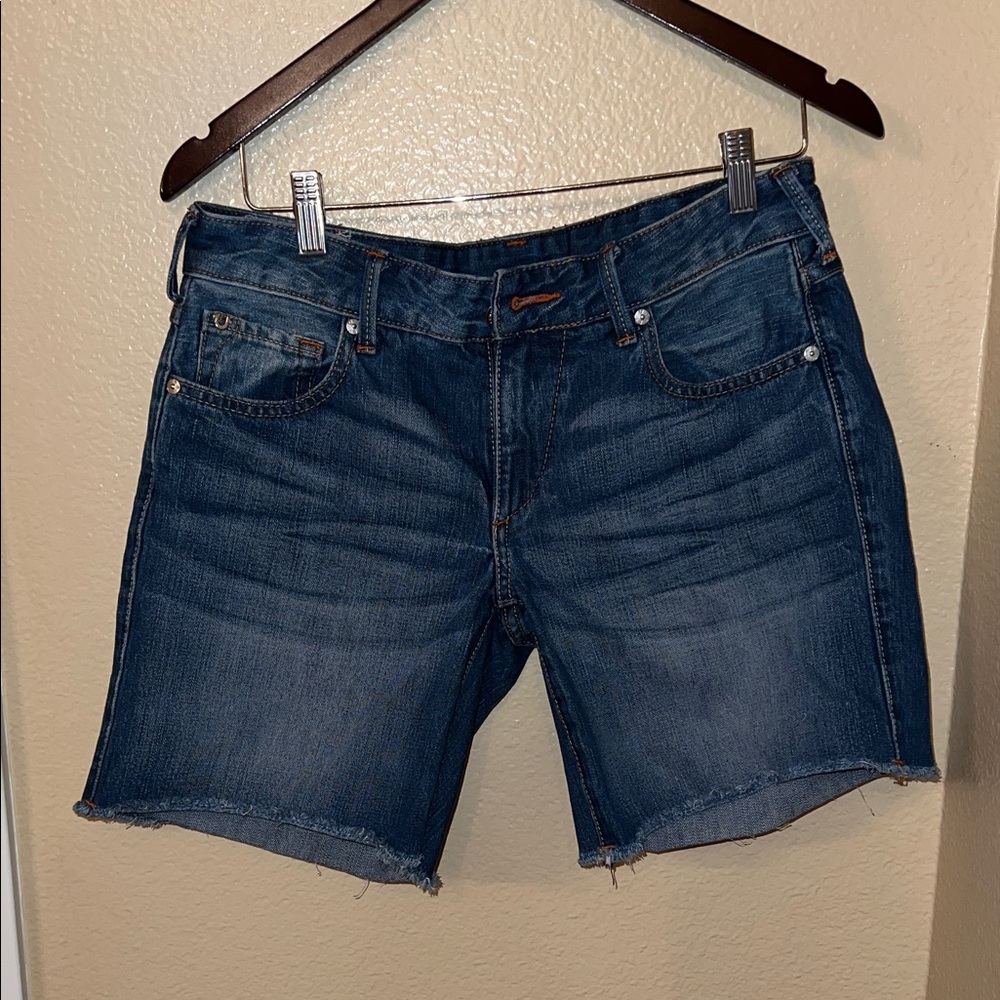 True Religion Indigo Denim Shorts